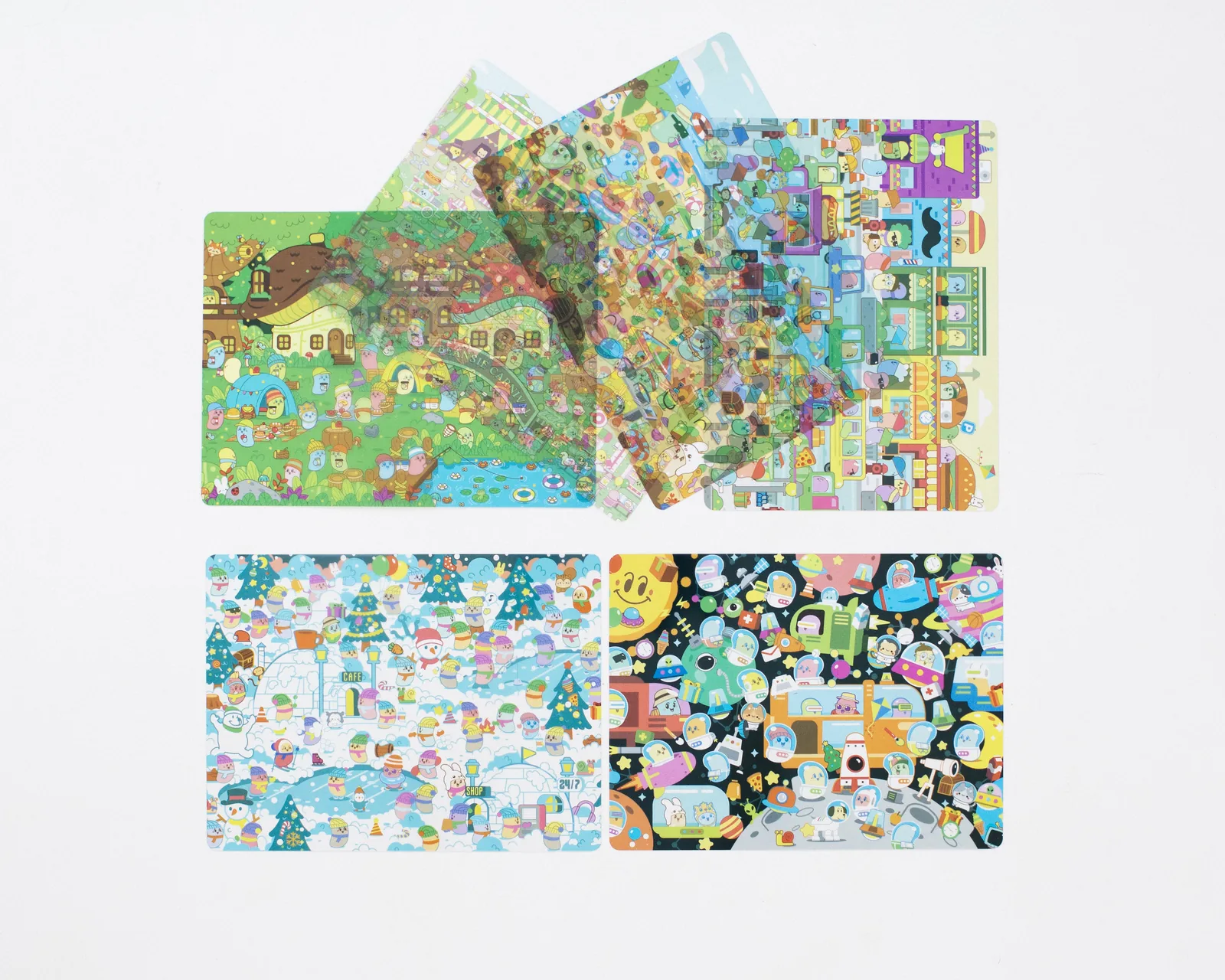 Collection of Beansie worlds designed for discovery